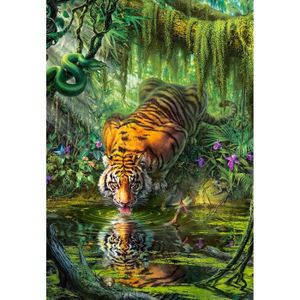 PUZZLE Castorland Tiger in the Jungle, Jigsaw puzzle, Ani