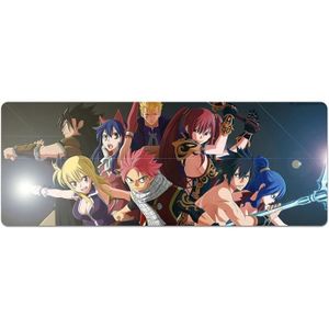 Tapis de Souris XXL Manga 900x400x3mm Grand Tapis de Souris de Jeu XXL -  Base en Caoutchouc Lavable pour Les Joueurs sur Ordinateur, Anime Dessin