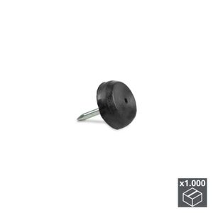 Lot de 8/ patins carr/és r/éutilisables de 12,7/ cm pour d/éplacer facilement vos meubles