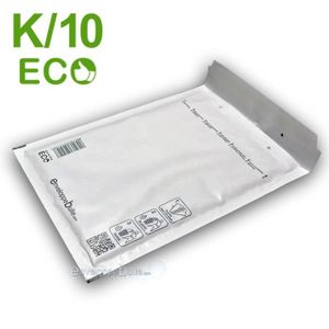 POCHETTE POSTALE  400 Enveloppes à bulles ECO K/10 format 345x470 mm