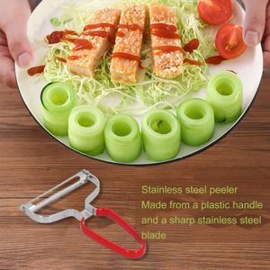1PC Rose - Couteau à éplucher, éplucheur de fruits, râpe à carottes pour  trancheur de légumes, Type de stocka - Cdiscount Maison