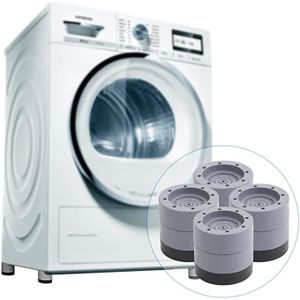 MINI LAVE-LINGE Patins Anti Vibration,pour Machines à laver, Sèche