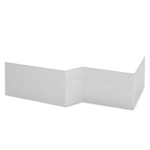 BAIGNOIRE - KIT BALNEO Tablier de baignoire - JACOB DELAFON - Neo - Acrylique - Blanc - Rectangulaire