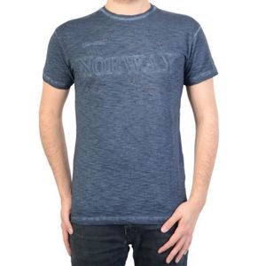 T-SHIRT T-Shirt Geographical Norway Jebel SS Men 100 Navy
