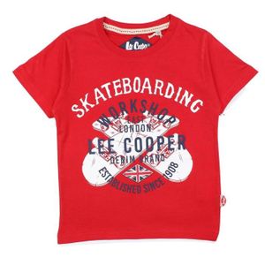 T-SHIRT Lee Cooper - T-shirt - GLC1114 TMC S3-4A - T-shirt Lee Cooper - Garçon