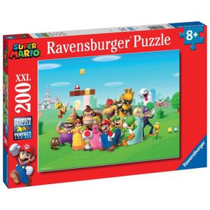 PUZZLE Ravensburger-SUPER MARIO-Puzzle 200 pièces XXL - L