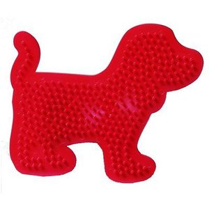 Kit plaque ronde chien en perles à repasser Hama MIDI 5 mm pour enfant -  Perles & Co
