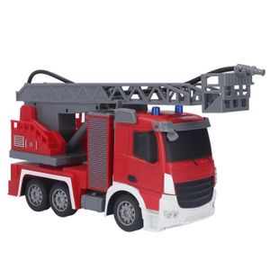 CAMION ENFANT VGEBY Camion de Pompier RC Échelle 1:20 Avec Téléc
