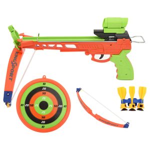 Toytexx Jeu d'arcs et de flèches de tir à l'arc pour enfants avec cible  mobile et support - 777-715