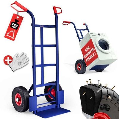 Poignée ergonomique pour chariot plateforme | Manutention