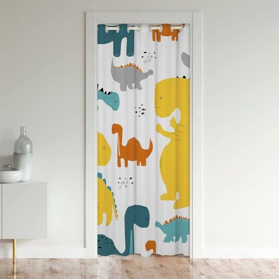 Stickers Porte Dinosaure T-Rex - Autocollants Mural 3D Réalistes 86x200 Cm, Amovibles Et Faciles à Poser