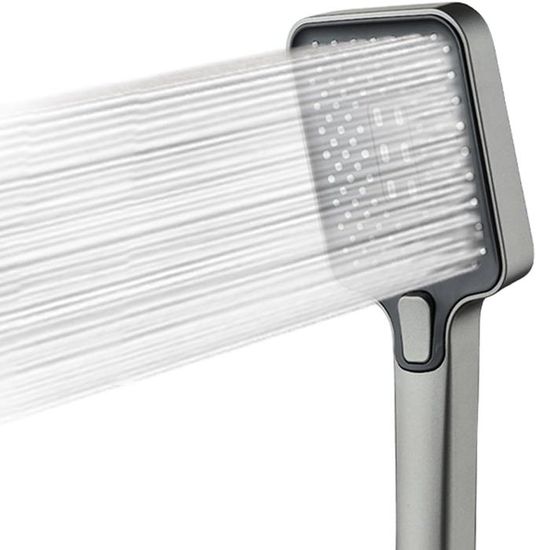 Pommeau De Douche Design Carré Noir | Votre Salle De Bain