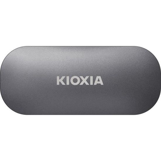 Disque Dur Externe - Kioxia - EXCERIA PLUS - 1 TB SSD - Gris - Aluminium - USB C