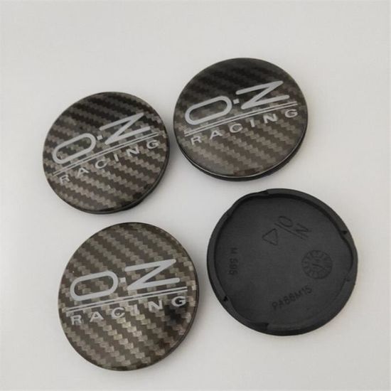 4 Capuchons Centre Moyeu Universels 59mm/63mm - Cache-moyeux Alliage Argent Pour Roues Auto