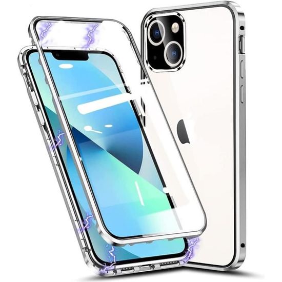 Face arrière unie pour réparer un iPhone 13 Mini Bleu