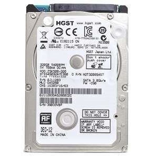 s min SATA 6 Gb HGST Disque Dur HGST Travelstar Z7K500 500 Go 7200 tr 