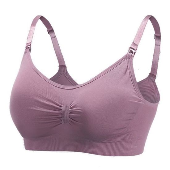 Soutien-gorge Confort Coobie Intimates Sans Armature - Taille S/M Couleur Violet - Femme
