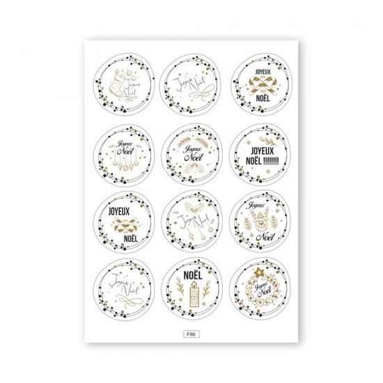 Autocollants De Fenêtre De Noël, Autocollants Décoratifs De Noël DIY