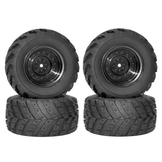 Pneus Drift Voiture LICHIFIT Lot De 4 Roues De Dérive Pour Voitures RC 1:10 - Compatible HPI, KYOSHO, Tamiya TT02 XV01 - Améliorez Vos Performances De Drift ! Voiture De Drift