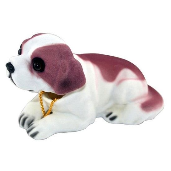 Lot De 3 Figurines Teckel Tête Oscillante - Résine 3D - Décoration Voiture, Bureau, Intérieur - Pour Amoureux Des Chiens - 5