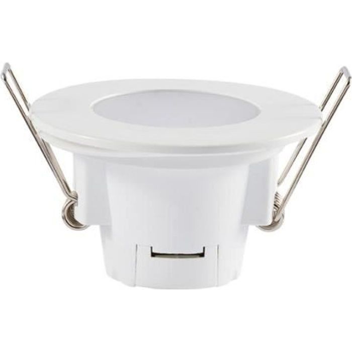 Spot LED Etanche 5W Rond Encastrable BLANC IP65 - Blanc Neutre 4200k - 5500k