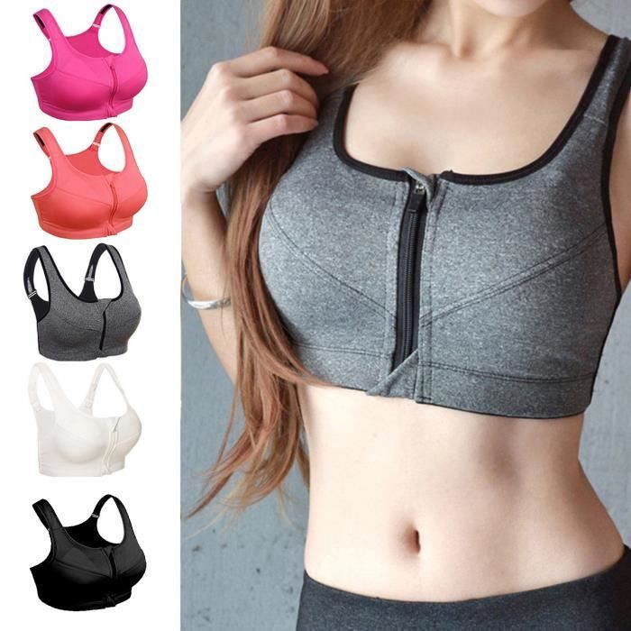5PC femmes sous-vêtements de sport Yoga Fitness entraînement soutien-gorge course hauts rembourrés gilet SPORT_YS604