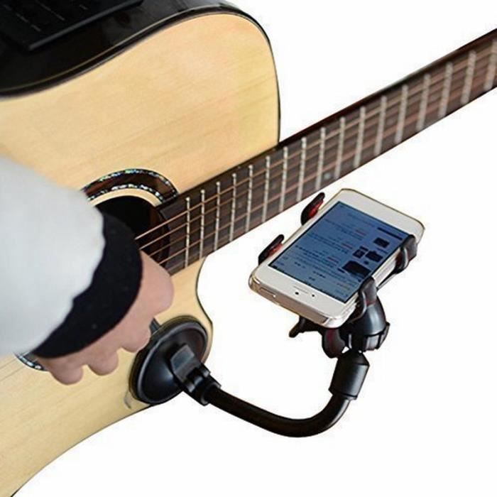 Portefeuille guitare Sidekick universel Smartphone soutien voiture Support pour téléphone pour iPhone 6 s Plus 6 Samsu -EZPTESA09528
