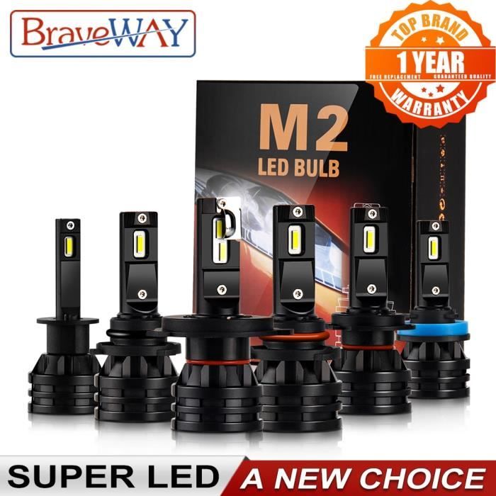 LED H4 16000LM Voiture LED H1 H7 H11 Moto Ampoule 12V Auto H4 LED Moto Phare H7 HB3 HB4 9005 9006 H8 H11 H3 Brou H4-1 PC -WM1664