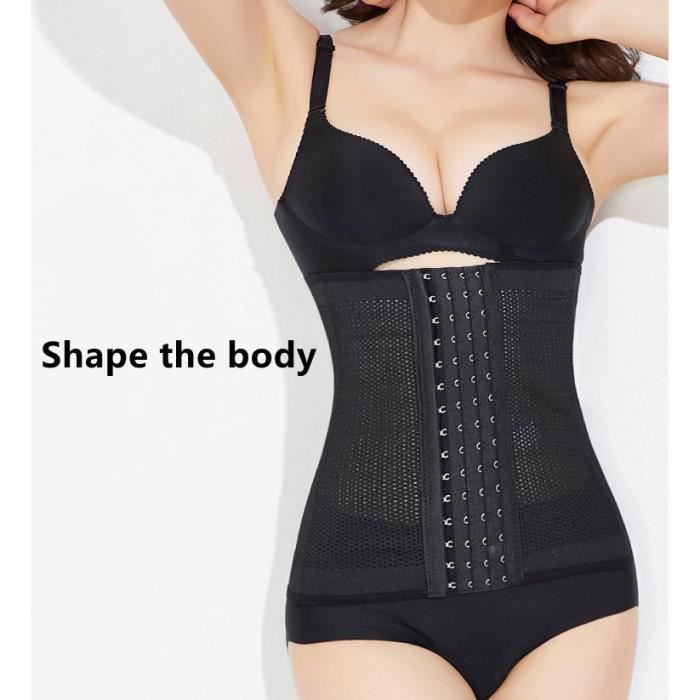 Ceinture de Sudation Femme,Réglable Ceinture Abdominale,Plat Corset Minceur,Femme Corset,Femme Gaine Amincissante,pour sport,XL