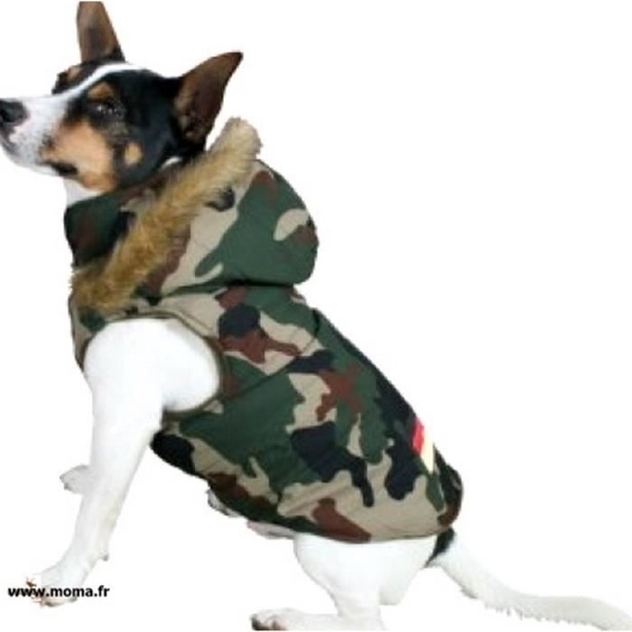 manteau militaire pour chien