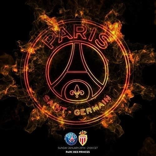 SUPPORT - TOILE A BRODER Xojbid Kit de Peinture Diamant Adulte 5d, Logo PSG, Peinture Diamant 5d Point de Croix Art rés85