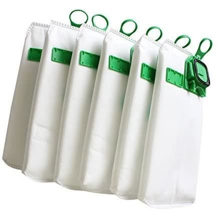 YanBan Lot de 6 sacs drsquoaspirateur haute efficaciteacute pour aspirateur Vorwerk VK140 VK150 FP140 kobold160