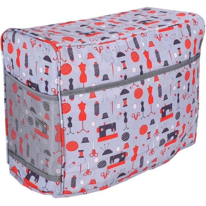 HURRISE Sac de transport pour machine à coudre Machine à coudre sac de transport housse de protection outils de tricot domestique