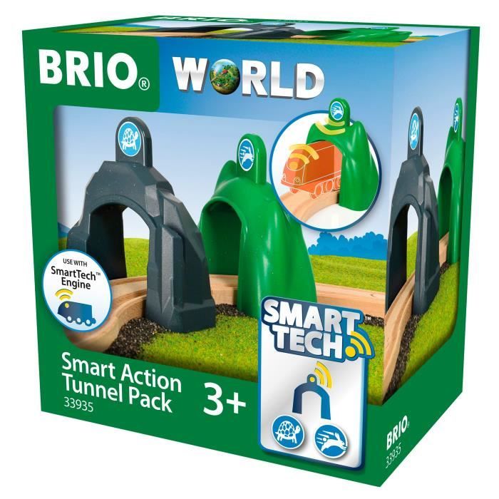 BRIO World - Smart Tech - 33935 - Lot De 2 Portiques Intelligents - Jouet en bois