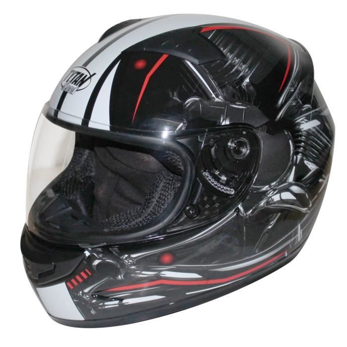 Casque Intégral Engine Rouge