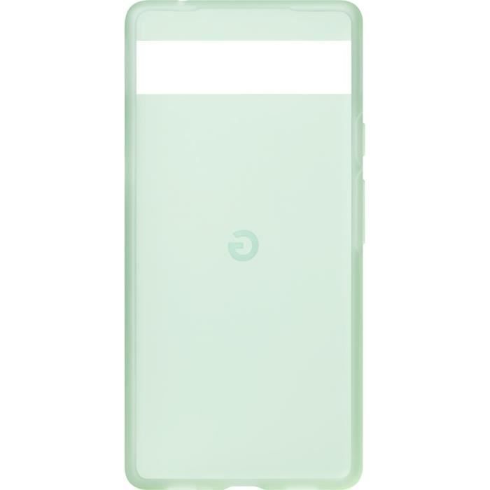 Coque GOOGLE Pixel 6A - Vert d'eau jade - Polycarbonate recyclé