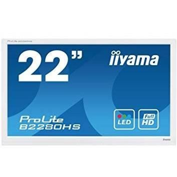 IIYAMA Moniteur ProLite sans support 22 inch / 1680x1050  / VGA / DVI, without stand