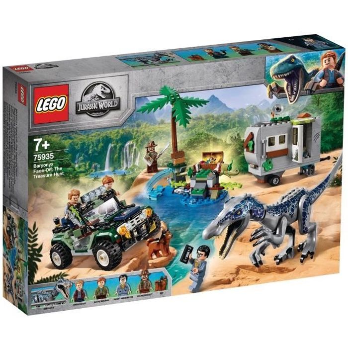 LEGO® Jurassic World™ 75935 L’affrontement du baryonyx : la chasse au trésor