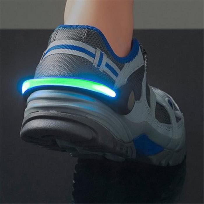 Clip lumineux pour chaussures ou baskets