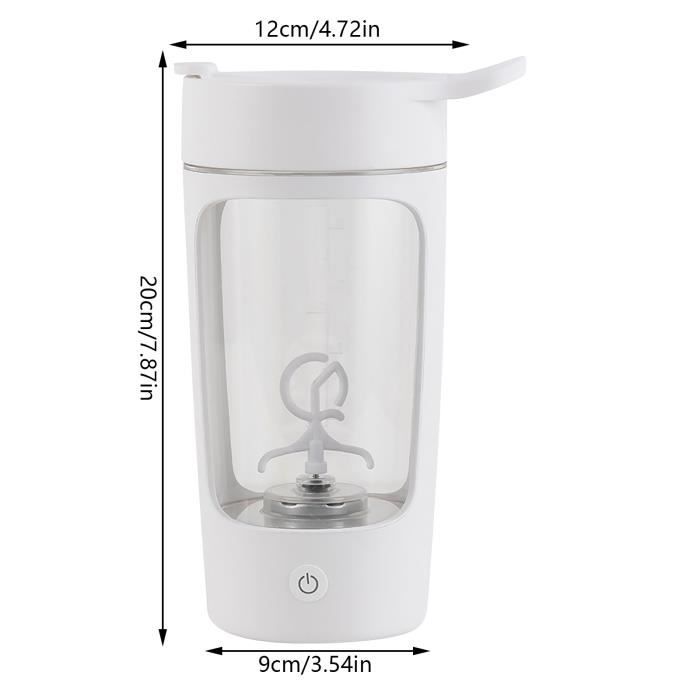 Cup Bouteille De Shaker Électrique En Poudre Protéine Tasse Lait Mélange Automatique MIL