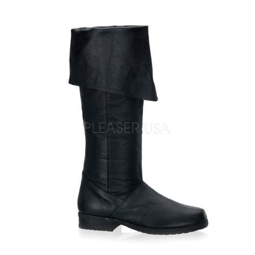 Funtasma MAVERICK-8812 1 1/2 Inch Heel, Knee Hi Pig Lea Boot