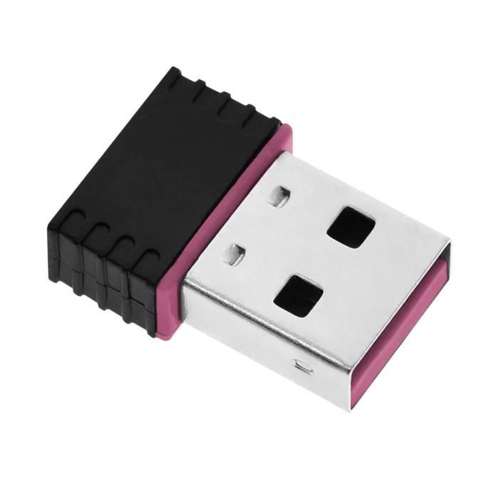 OCIODUAL Adaptateur WiFi 100Mbps Carte Externe Clé USB Sans Fil Dongle Antenne Intégrée Ethernet Compatible Windows 10-8-7