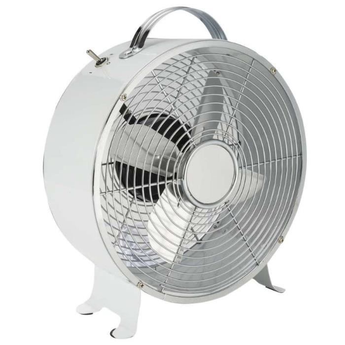 Ventilateur de table blanc 20 watts