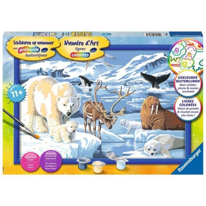 Ravensburger Numéro d´Art® Sur la banquise