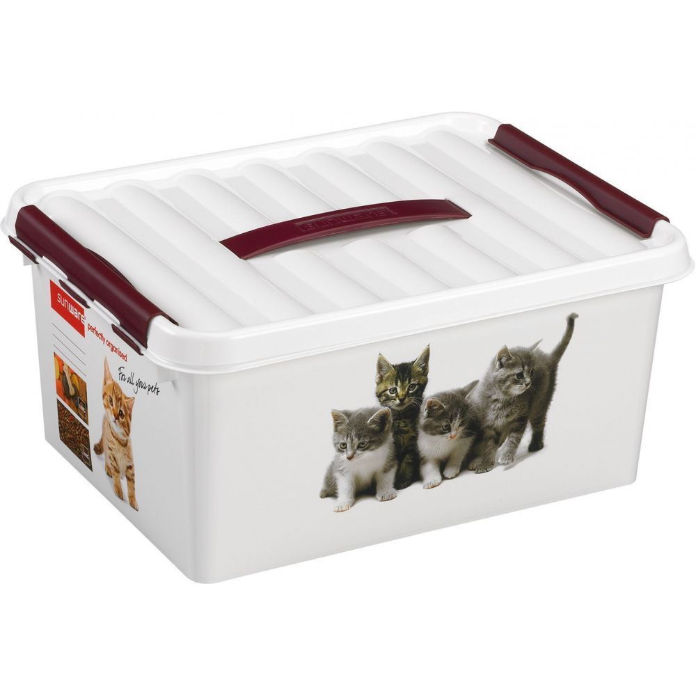 Boite Q-line motif animaux 15 litres