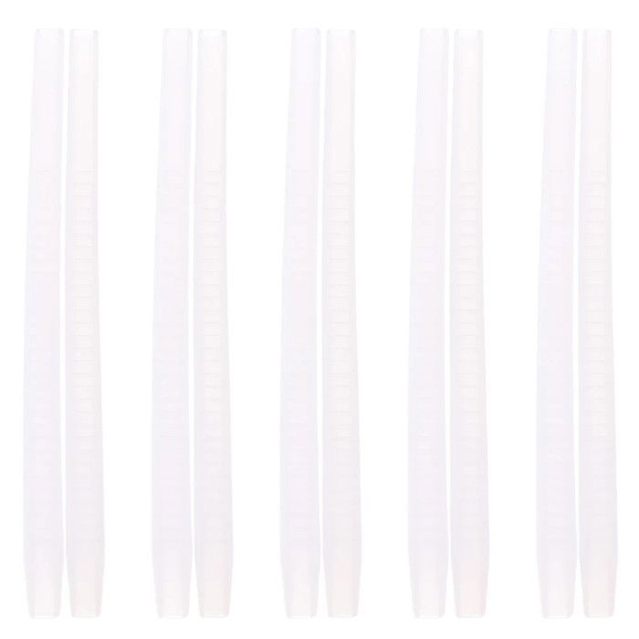 20 Paires De Plaquettes De Nez Pour Lunettes NATUCE - Silicone Antidérapant