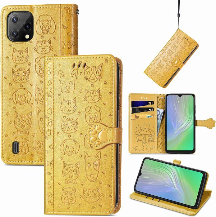 Étui Compatible Avec Blackview Color 6 - Étui Portefeuille à