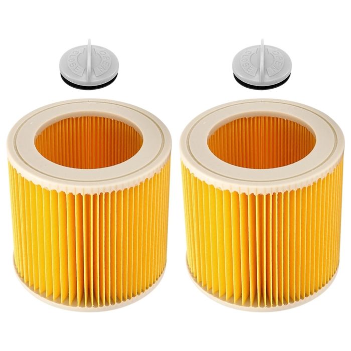 Filter voor Stofzuiger   6.414 552.0 64145520 voor Kärcher   WD2 WD3 WD2200 3800 A20 22 25 26 SE 4001 SE 4002   voor Nat  en Droogreiniging   Garantie 10 Jaar   MONTERAL