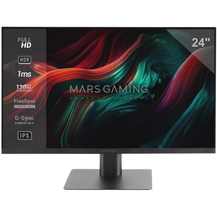 Mars Gaming MV 24 écran plat de PC 61 cm 24 1920 x 1080 pixels Full HD LED Neuf - vue 9
