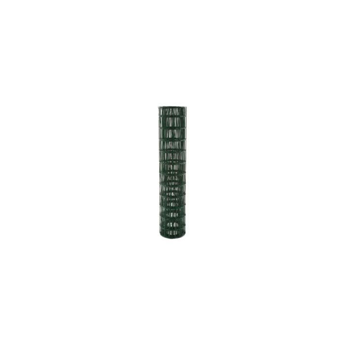 EDA Vaso Toscana Rotondo Verde Alloro - 25 Cm, 6 Litri, Produzione Francese, Anti-UV E Antigelo